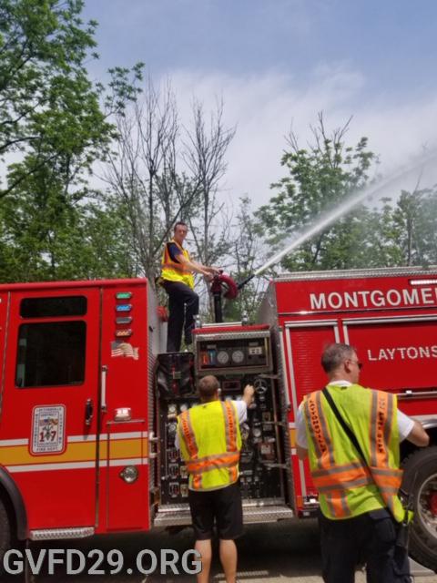Joint Germantown-Laytonsville VFD drafting training  (June 2020)