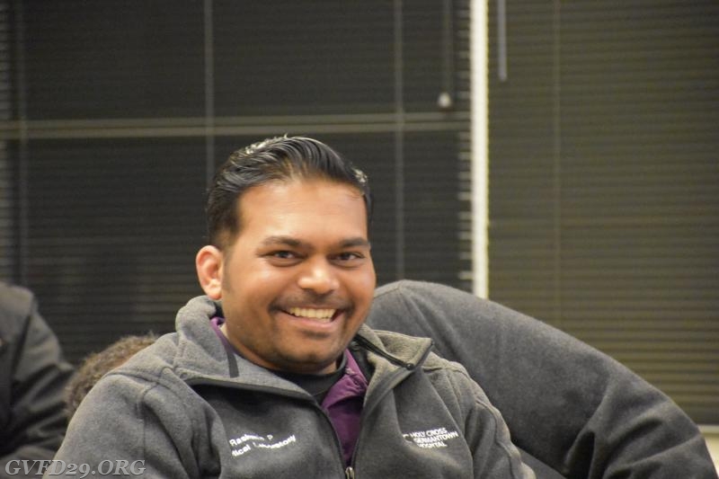 Rashmin Patel smiles for the camera